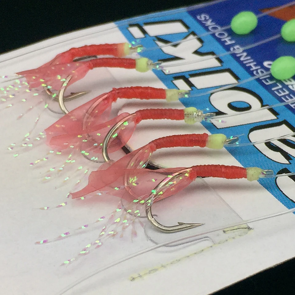 6 шт./компл. рыболовные крючки из высокоуглеродистой стали профессиональные