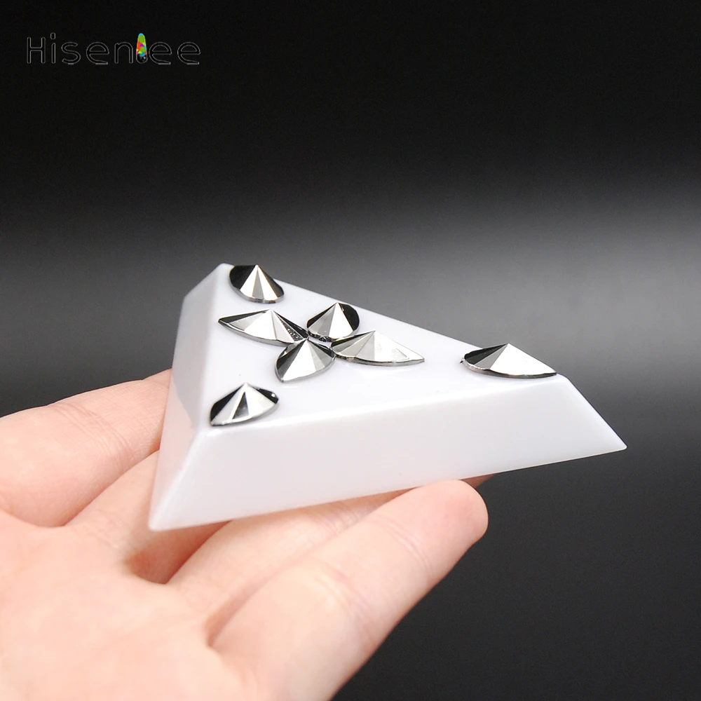 Hisenlee, 8x13 мм, акриловые, плоские с оборота, гематит, кристаллы, блестящие стразы, для использования одежды, украшения дома, сделай сам, 500 шт, драгоценный камень