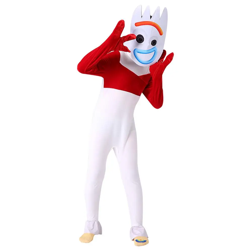 Игрушка Forky косплей костюм комбинезон наряд для детей Хэллоуин костюмы| |