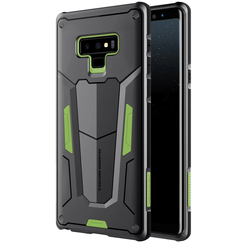 Армейский зеленый Для samsung Galaxy Note 9 Nillkin Defender 2 защитный чехол для улицы Note9 чехол для задней панели для samsung Note 9 чехол для задней панели телефона - Цвет: Армейский зеленый