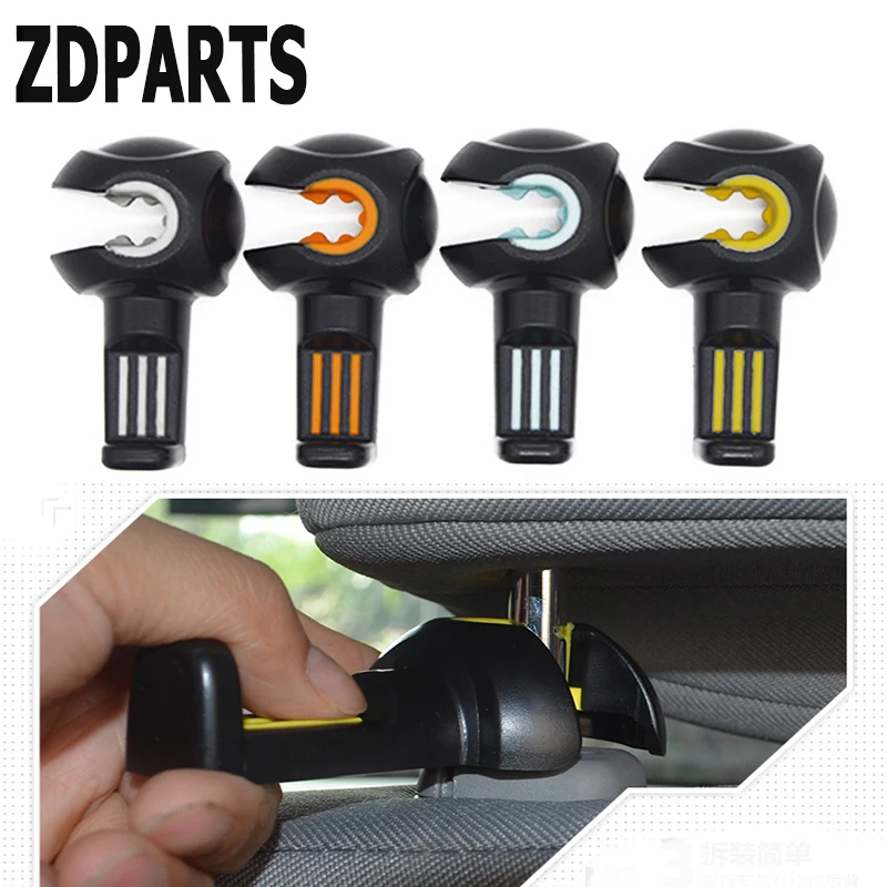 ZDPARTS 2X авто крепежа клип автомобильный крючок на спинку сиденья Крепление