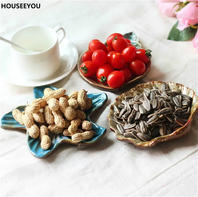 Посуда фруктовая тарелка в средиземноморском стиле модная оригинальная