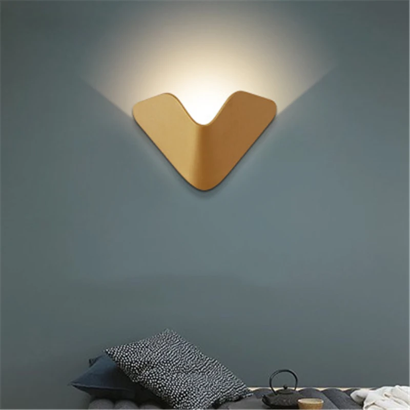 

Creative Fashion LED Wall Light Bedroom Bedside Lamp Aisle Living Room Background Lamp Hotel Hotel Lobby Decoration Light