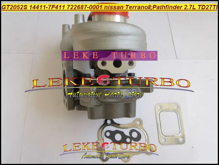 Бесплатная доставка GT2052S 14411 7F411 722687 5001S Турбокомпрессор для Nissan Terrano II 2001 Pathfinder 05