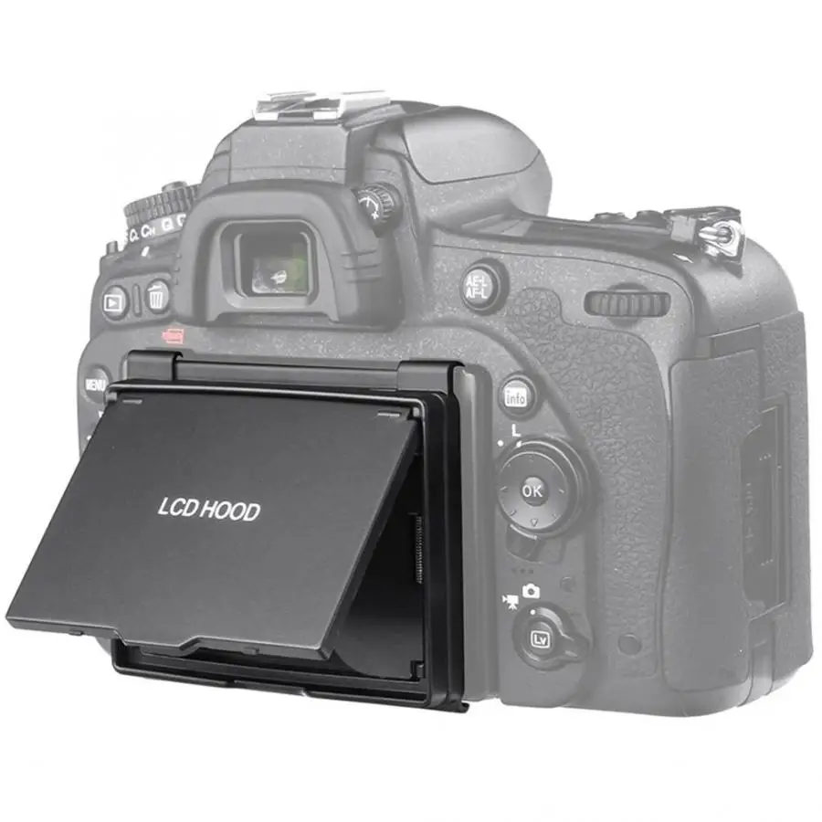 Всплывающая крышка ЖК дисплея чехол для защиты экрана Nikon D750 козырек камеры