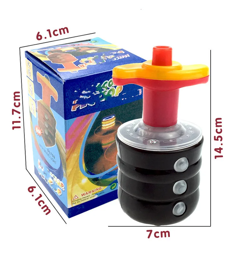 Spinning Top Finger gyroscope colorful luminous fingertips rotation balance music playing | Игрушки и хобби