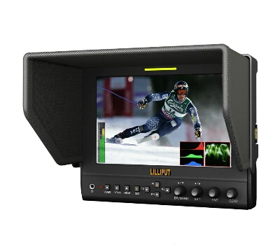 Аксессуары для фотостудии Lilliput 663 7 дюймов IPS 1080P HDMI в HD мониторе DSLR Full видеокамеры