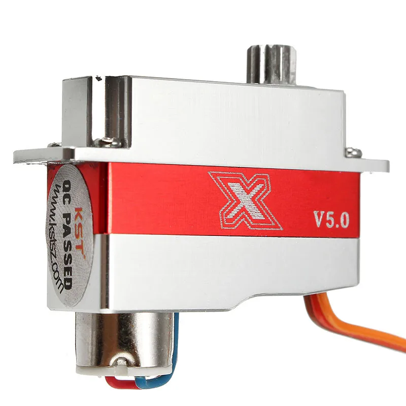 Оригинал KST X08 V5 3 8-7 4 V 8g металлическая Шестерня микро цифровой сервопривод для