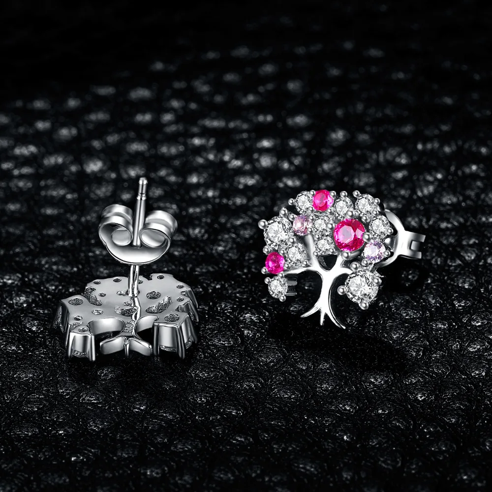 JewelryPalace серьги Для женщин стерлингового серебра 925 Июль Камень создан Рубин
