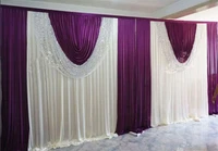 lilac new style hot sales background stage curtain wedding props celebration supplies wedding decoration