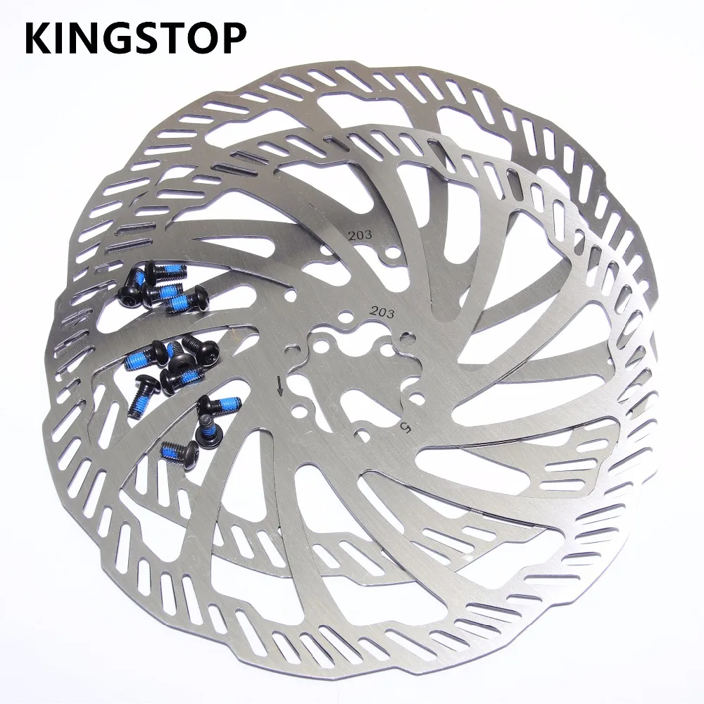 Дисковый тормозной ротор для велосипеда 203 мм MTB ротор|bicycle disc brake kit|bicycle rotorbicycle tray |