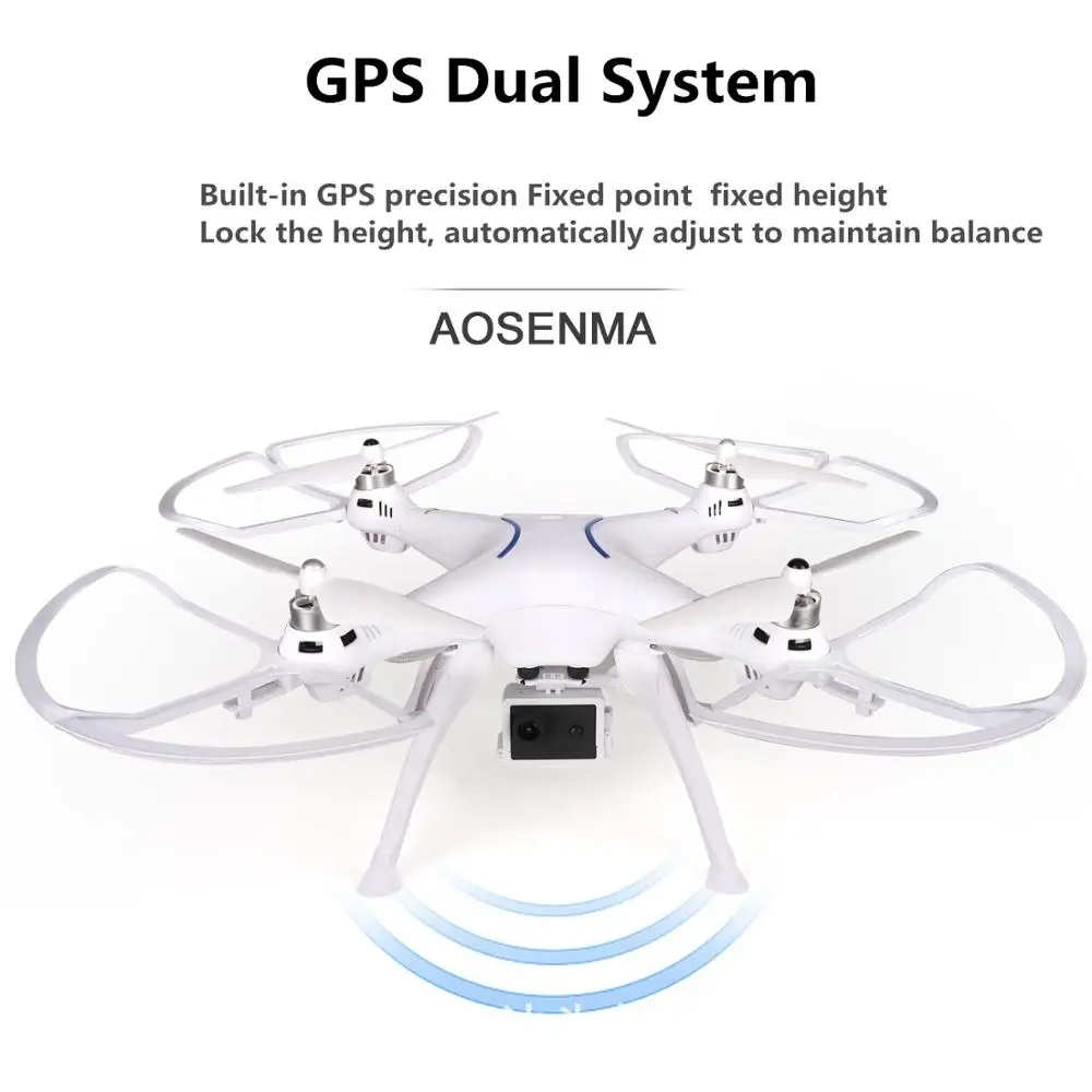 Дроны бесщеточный двойной GPS 5G FPV HD камера 170 ° широкоугольный большой угол обзора