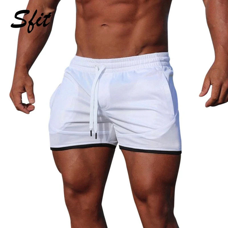 Sfit летние мужские шорты брюки быстросохнущие купальные с эластичной резинкой на