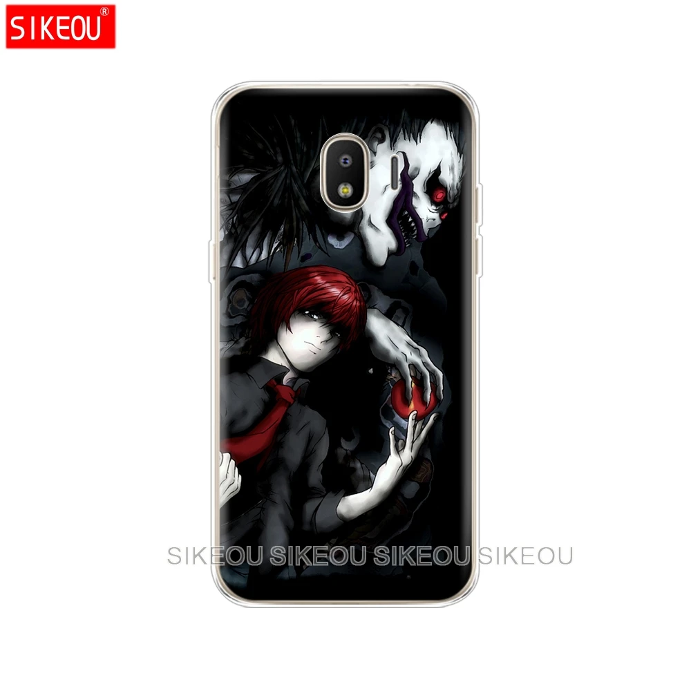 Силиконовый чехол для телефона Samsung Galaxy J3 J5 J7 2017 J330 J530 J730 PRO j2 2018 аниме Death
