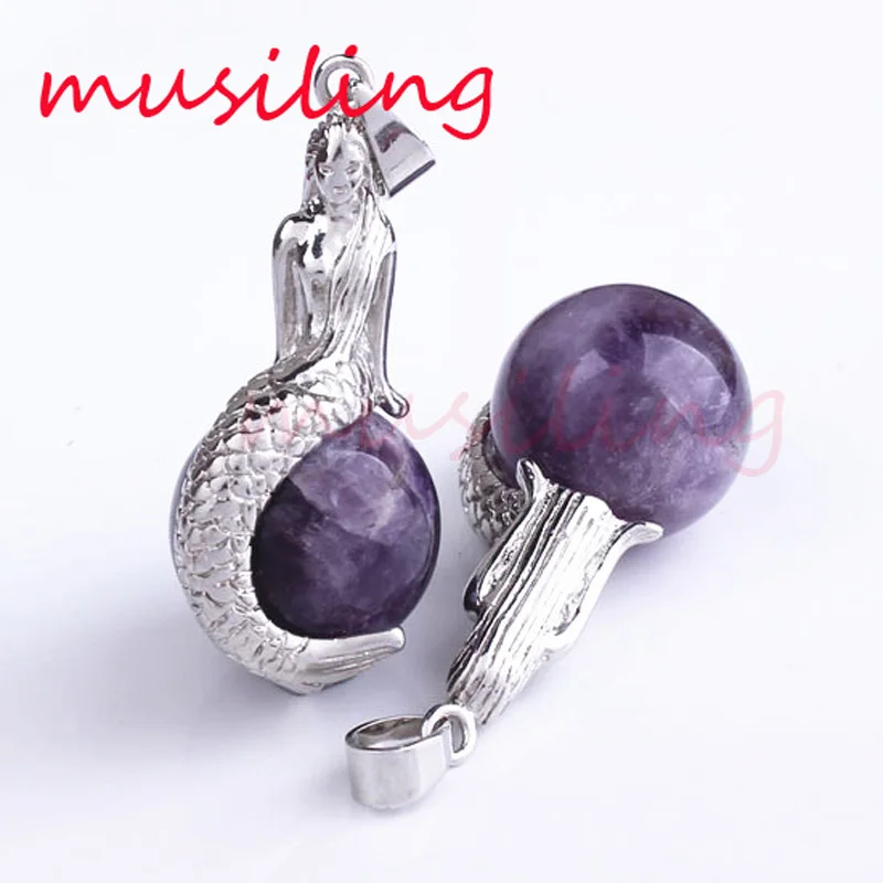 Женское ожерелье с подвеской в виде русалки|f pendant|mermaid pendantopal charm |