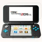 Закаленное стекло для Nintendo New 2DS XL LL 2DSXL 2DSLL 2 DS, защита экрана вверх + вниз, Защитная пленка для игровой консоли