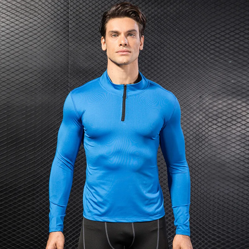 Yuerlian Wicking Мужская спортивная одежда обтягивающие колготки для фитнеса рубашка