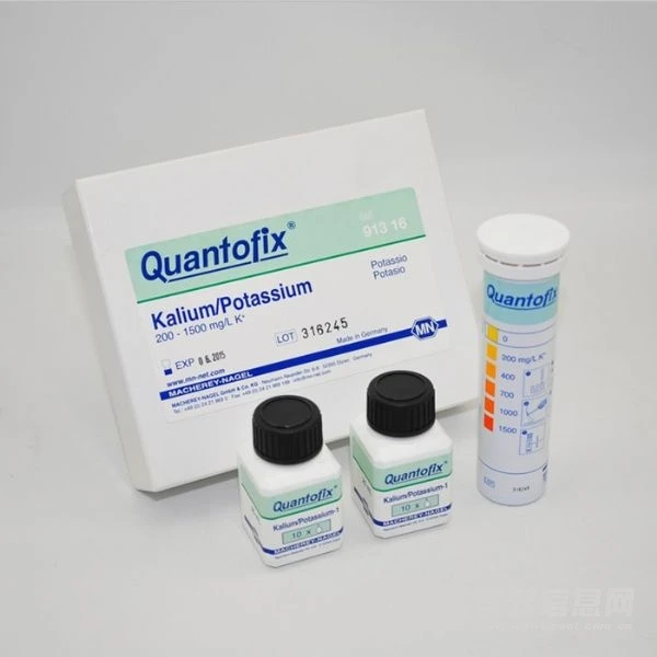 

Potassium Test Strip 91316 German MN potassium Ion Rapid Detection Test Paper original imported 0~1500mg/L