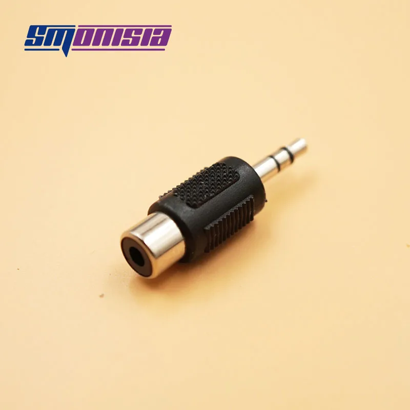 100 шт. 3 5 мм моно штекер RCA гнездо к AV аудио разъему адаптера|mono jack connector|l connectormono plug |