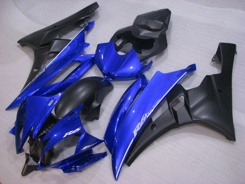 Обтекатели YZFR6 2006 - 2007 синий черный полный комплект тела для YAMAHA 06 YZF600 R6 |