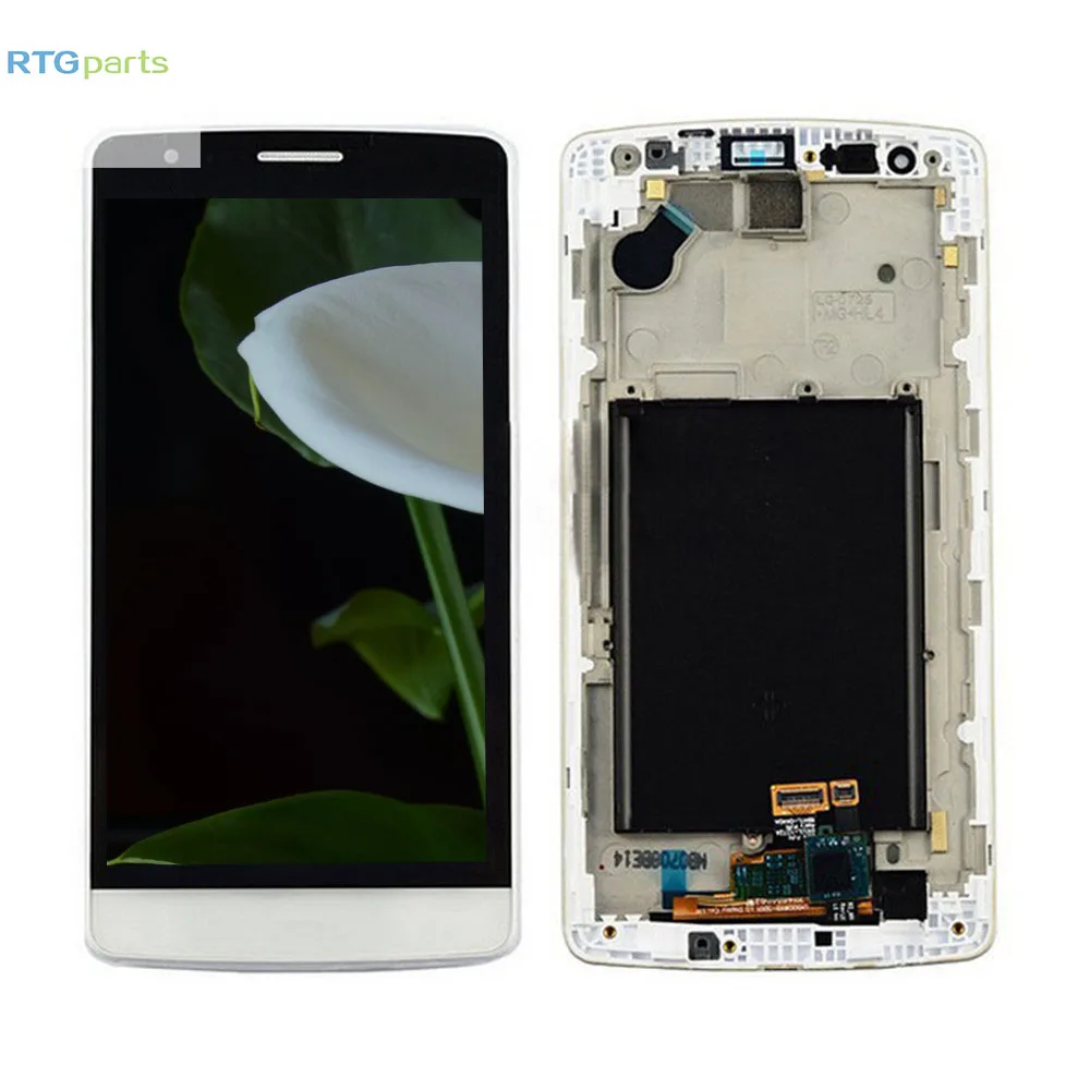 RTGparts LCD кодирующий преобразователь сенсорного экрана в сборе с рамкой для LG D725 G3