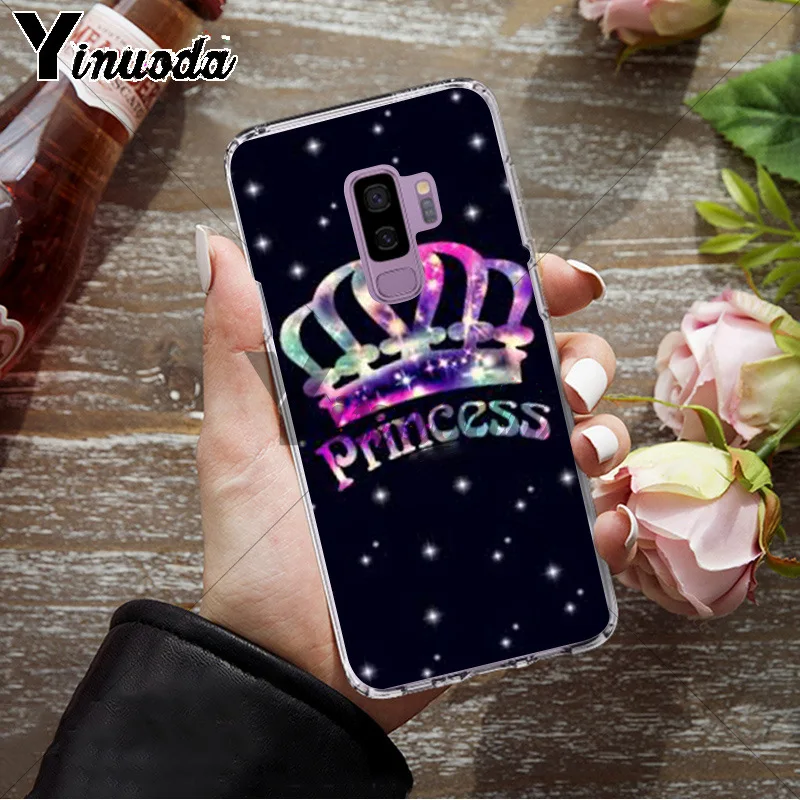 Yinuoda розовый чехол для телефона Samsung S9 plus S5 S6 S6edge S6plus S7 S7edge S8 S8plus | Мобильные