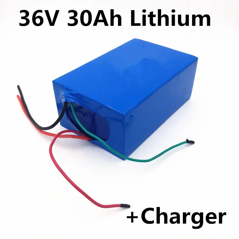 Rechargeable 36V 30Ah battery 500W 750W for go cart kart kids carts ebike marine trolling+Charger | Электроника
