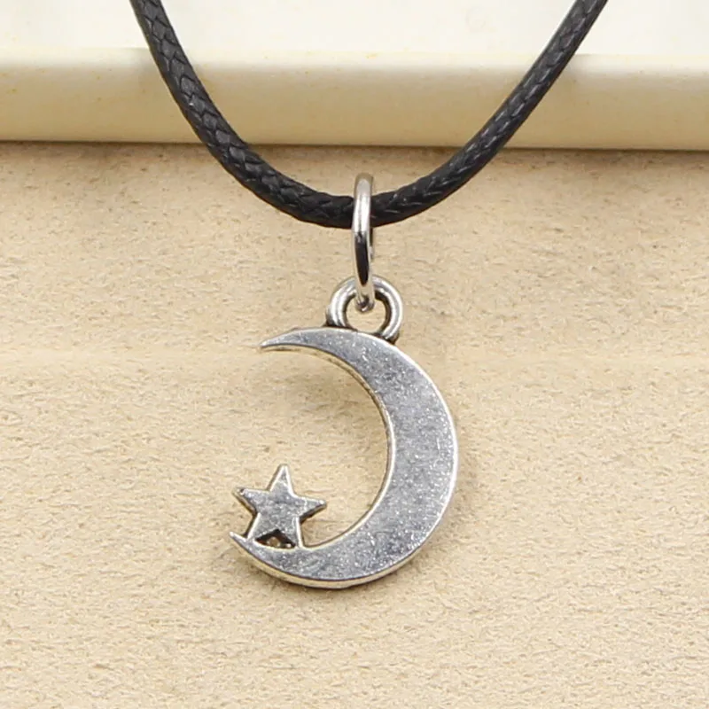 Новая модная искусственная подвеска подвеска-чокер черный кожаный шнур