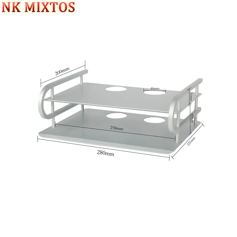NK MIXTOS Универсальный кронштейн металлической полки для крепления на стену кабель