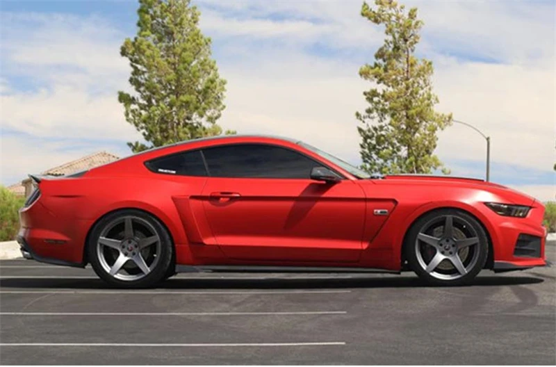 Используйте для Ford Mustang переднее+ заднее крыло 16 17 18 лет Воздухозаборники вентиляционные крышки автомобиля refitt аксессуары для выхода воздуха