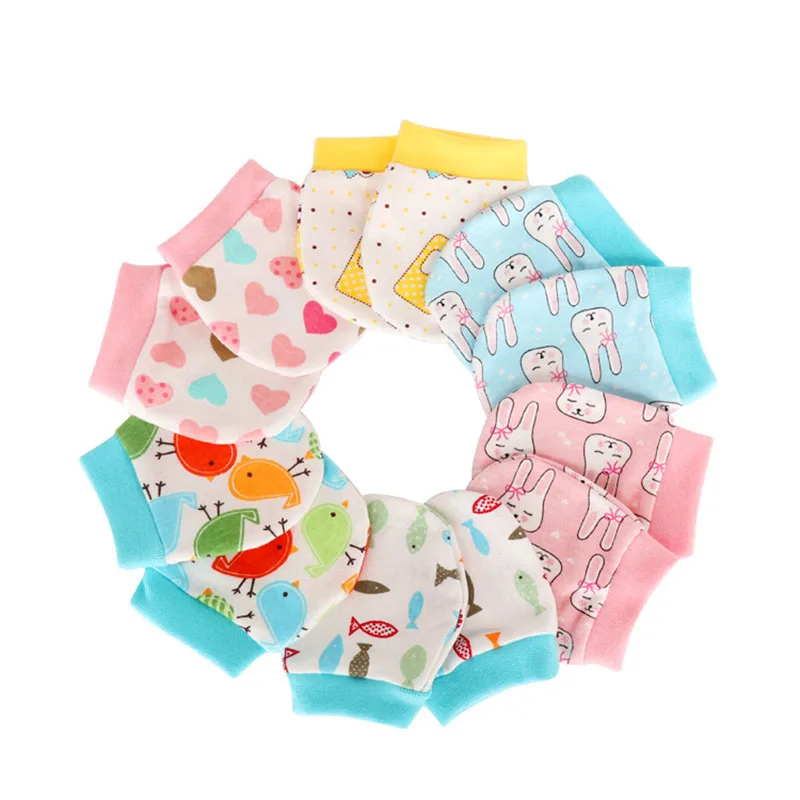Spring Summer And Autumn Thin Newborn Anti-Grab Gloves Cotton Baby Anti-Scratch Comfortable Breathable | Детская одежда и обувь