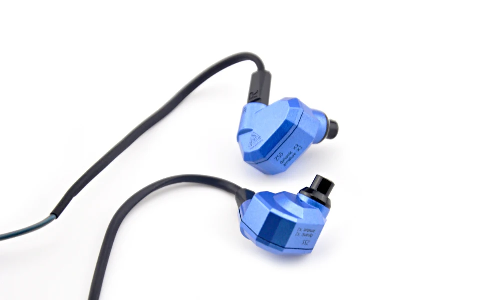 KZ ZS5 2DD+ 2BA гибридные наушники вкладыши HIFI DJ монитор наушники для бега спорт KZ AS10 ZS6 наушники гарнитура вкладыши два цвета