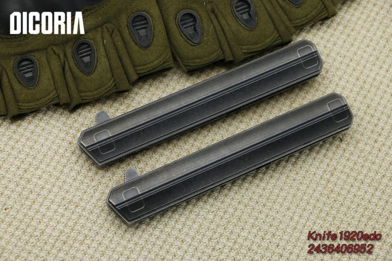 Dicoria Интендант M390 лезвие TC4 titanium Тактический шарикоподшипник Флиппер складной