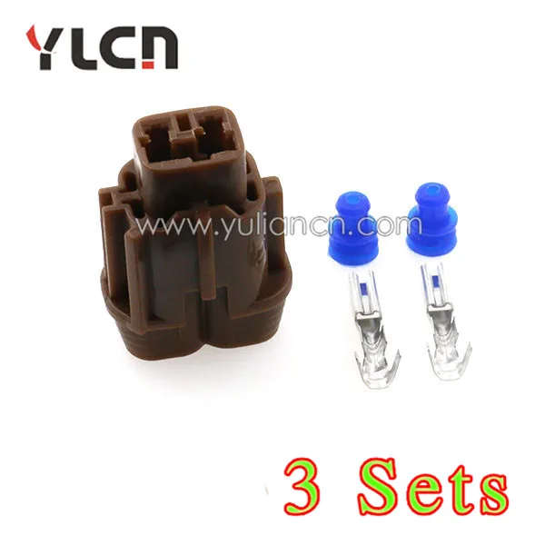 

New brand 2 pin waterproof connector plug free shipping