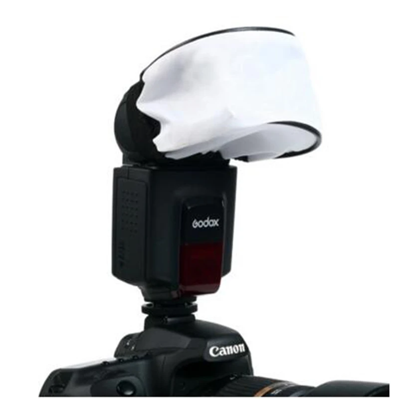 Foleto рассеиватель для вспышки камера мягкий рассеиватель Speedlite для canon nikon Yongnuo Godox Вспышка светильник 580EX II 600EX RT SB800 SB600 430