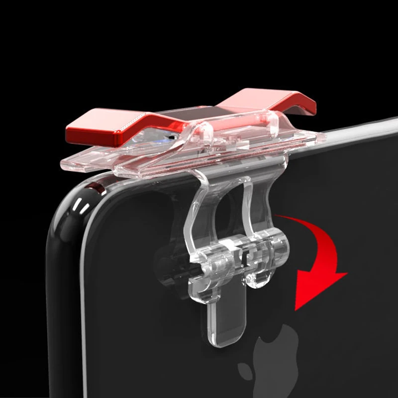Игровой курок для мобильного телефона PUBG, кнопка огня, геймпад, игровой джойстик, Aim Key Shooter, игровой коврик, подставка