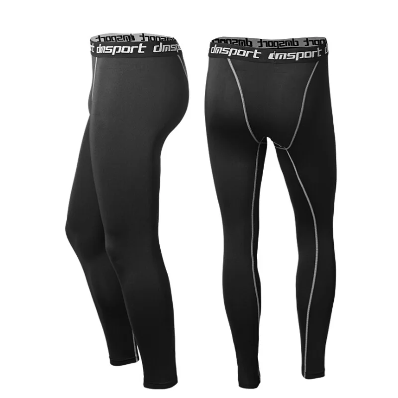 Мужские баскетбольные колготки спортивные леггинсы брюки для бега фитнеса