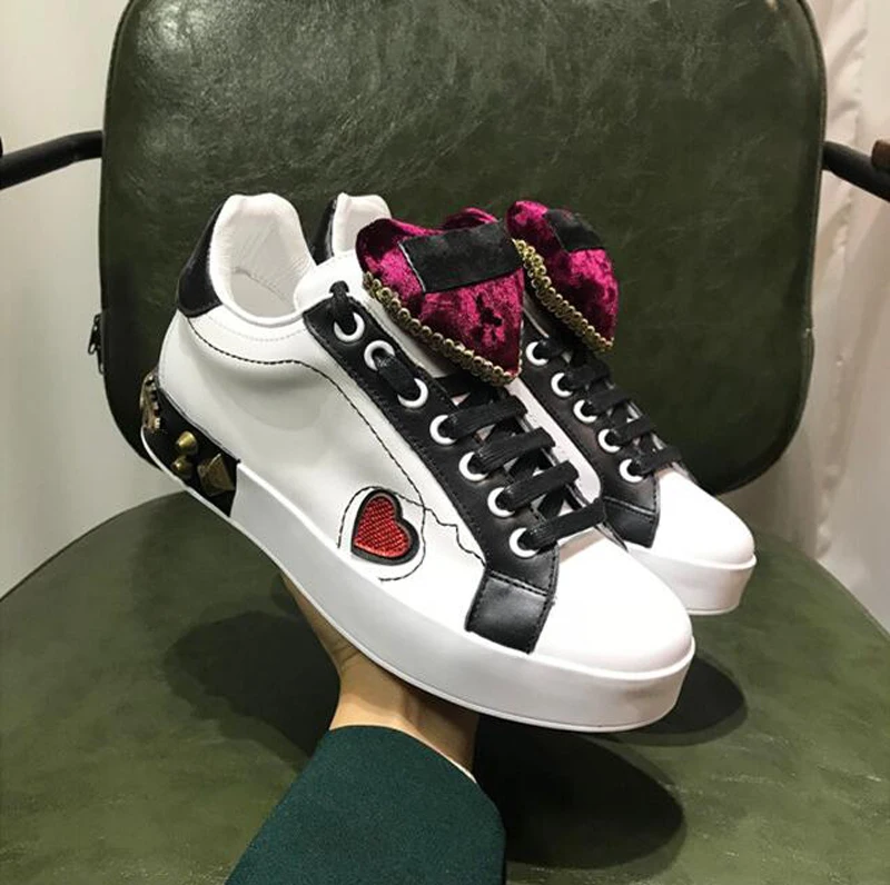 Stylesowner корона дизайн белые туфли женские из натуральной кожи смешанные цвета