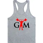 Мужская хлопковая майка с принтом, летняя майка для бодибилдинга, фитнеса, спортзала, майка с гориллой, 2018