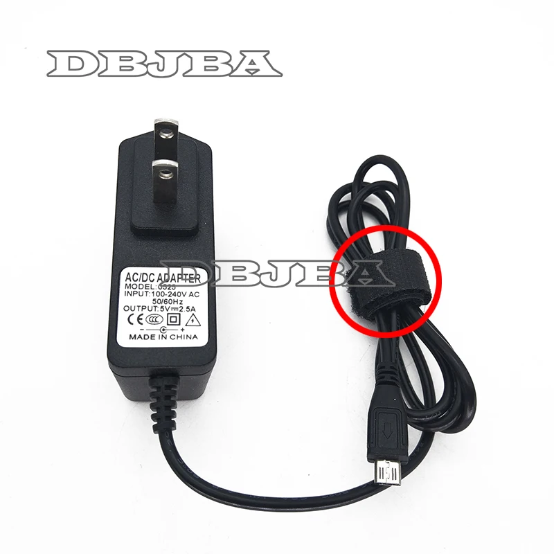 5 шт. универсальное в 2.5A микро USB зарядное устройство адаптер питания для
