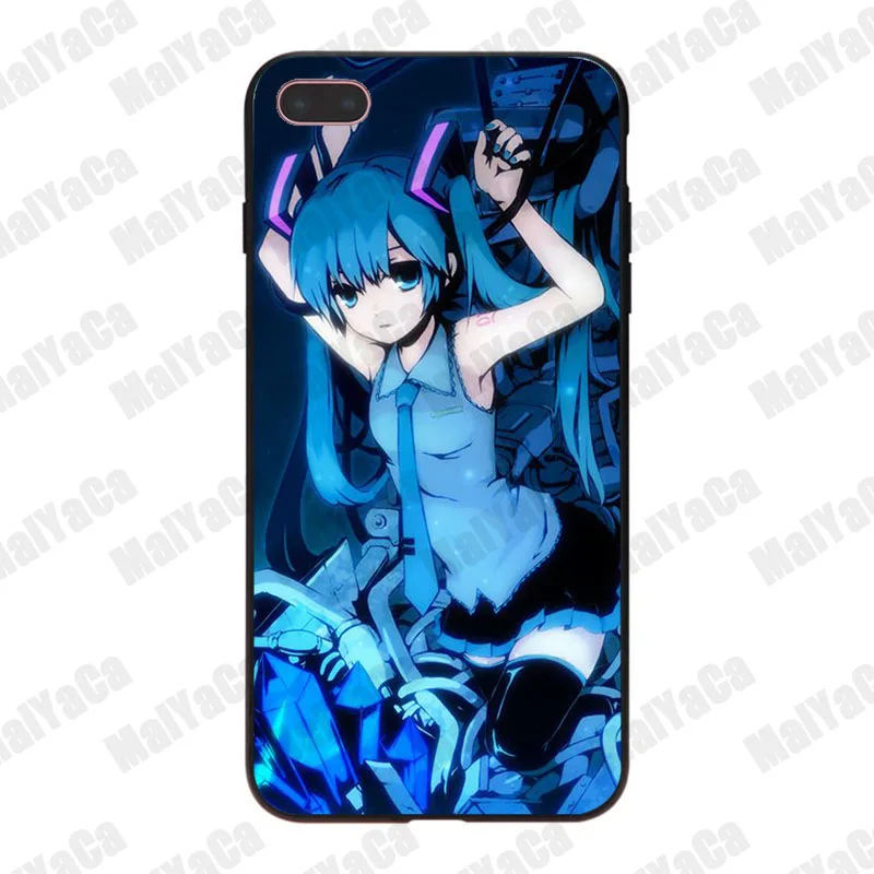 MaiYaCa Hatsune Miku? Высококачественный мягкий чехол для iPhone 8 7 6 6S Plus X 10 5 5S SE