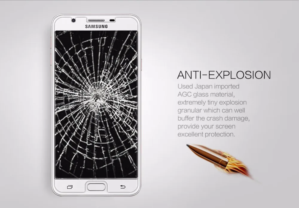 Nillkin Марка 9 9н Анти burst Закаленное H + Pro Стекла Протектор Экрана Фильм Для Samsung Galaxy