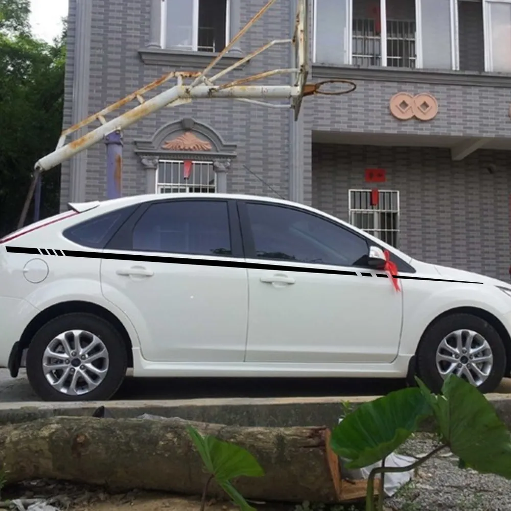 Автомобильные наклейки спортивная полоса 130 дюйма для виниловых наклеек на