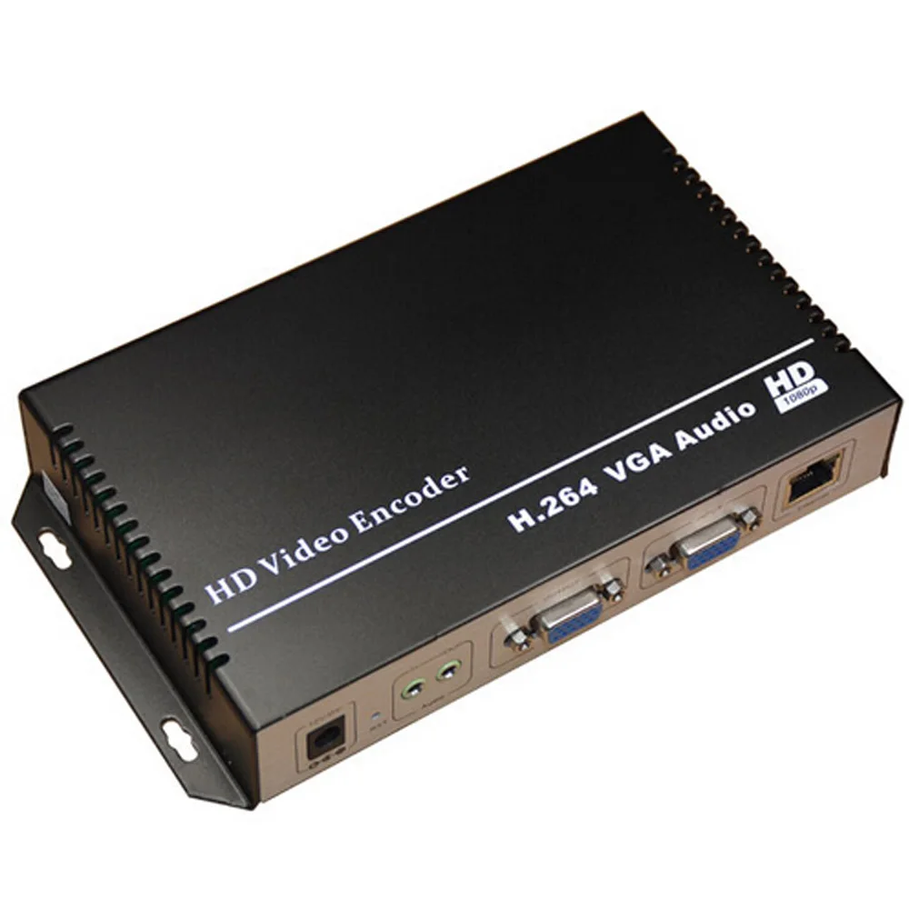 [Подлинный] MPEG 4 AVC/H.264 VGA видео кодировщик передатчик live широковещательный кодер
