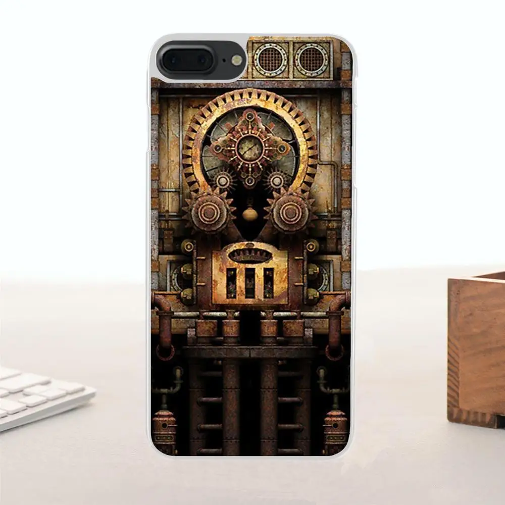 Мягкие защитные чехлы Bixedx для Samsung Galaxy A3 A5 A7 J1 J2 J3 J5 J7 2015 2016 2017 Steampunk Camera Machine|Бамперы|