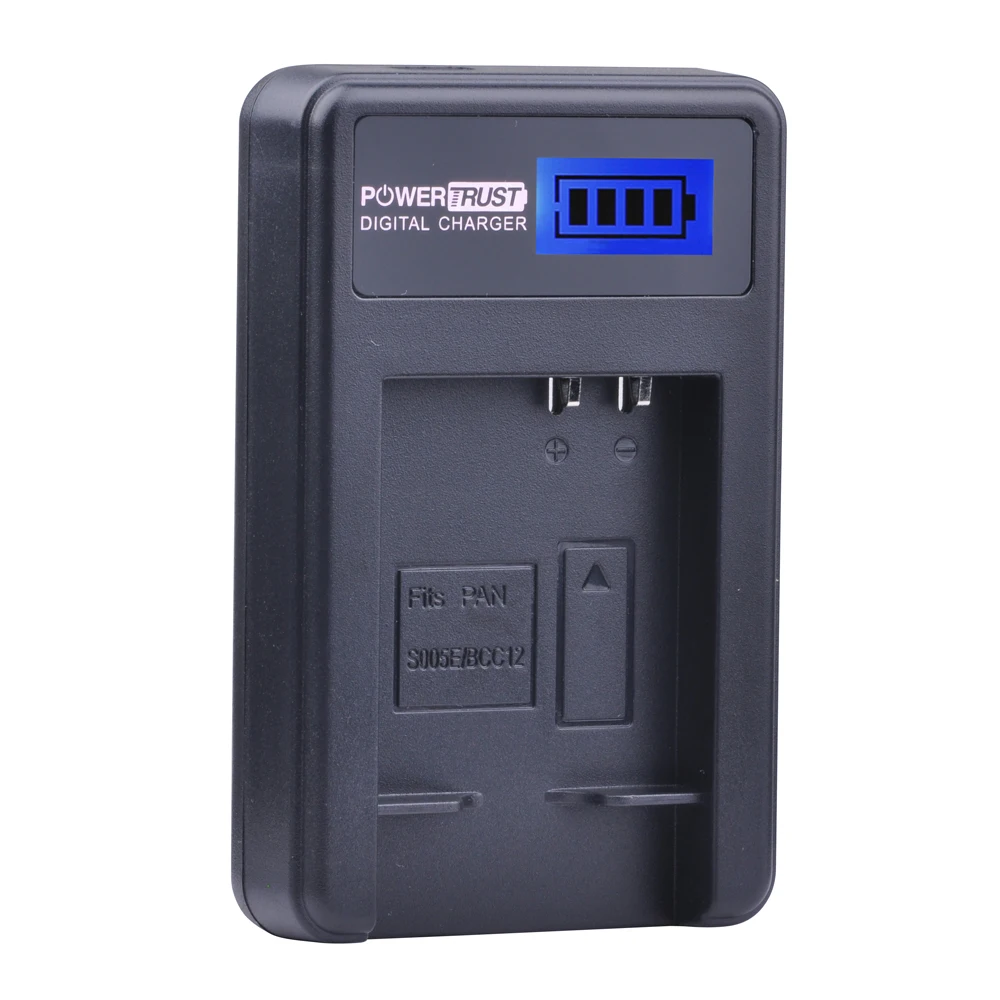 

CGA-S005 CGA S005 S005 LCD USB Charger for Panasonic CGAS005 DMW-BCC12 Lumix DMC-LX1 DMC-LX2 DMC-LX3 Camera