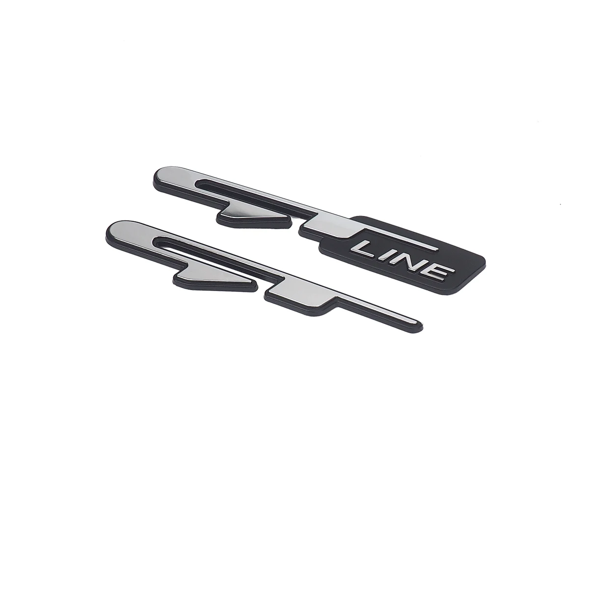 3D наклейки на грили для Автомобиля AMG Mercedes W212 KIA Optima GT Line peugeot 206 3008 5008 308 408 508 Toyota Harrier