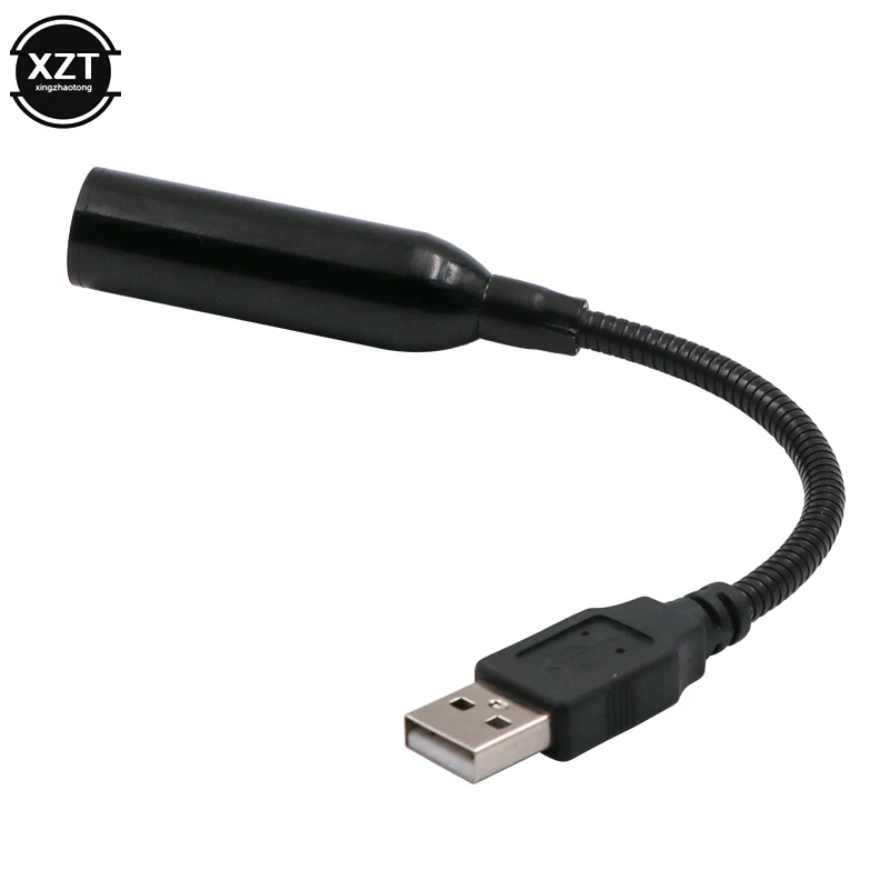 Мини микрофон USB 2 0 портативный регулируемый шумоподавление аудио адаптер для
