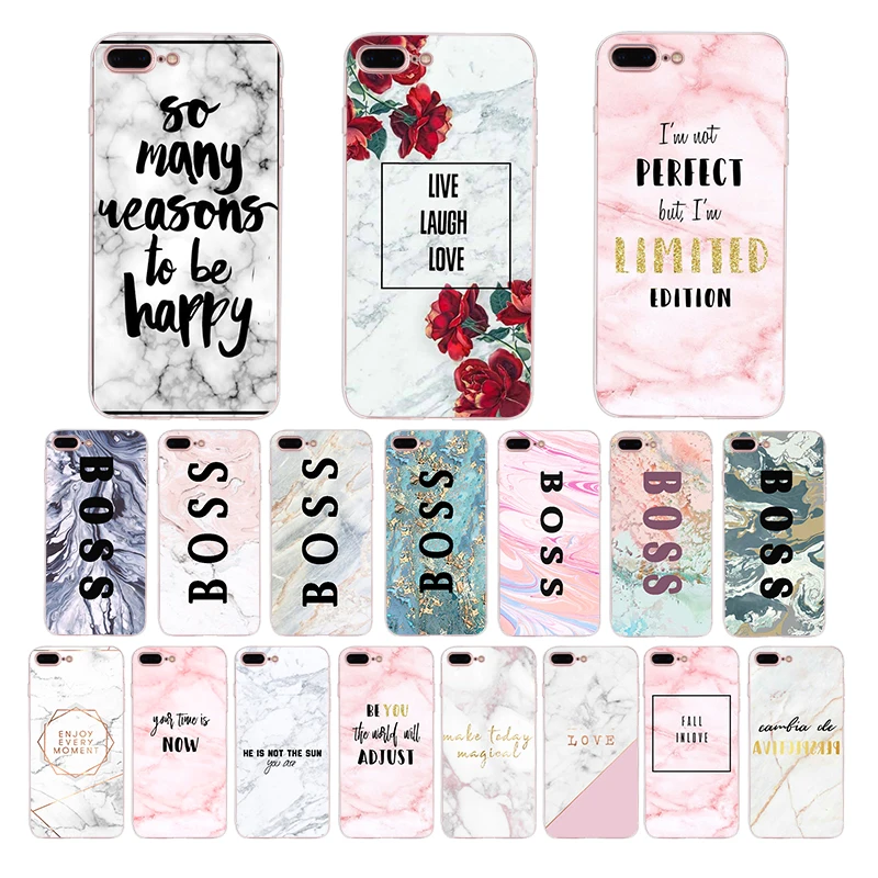 

IMIDO Soft silicone phone case Colorful marble pattern design for iphone X XS XR XSMAX 8 7 6s 5s 7/8plus 6s/6plus se TPU case