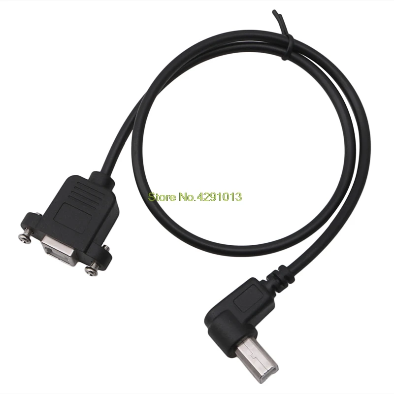 Удлинительный кабель 50 см USB 2 0 B штекер гнездо крепление для принтера панель